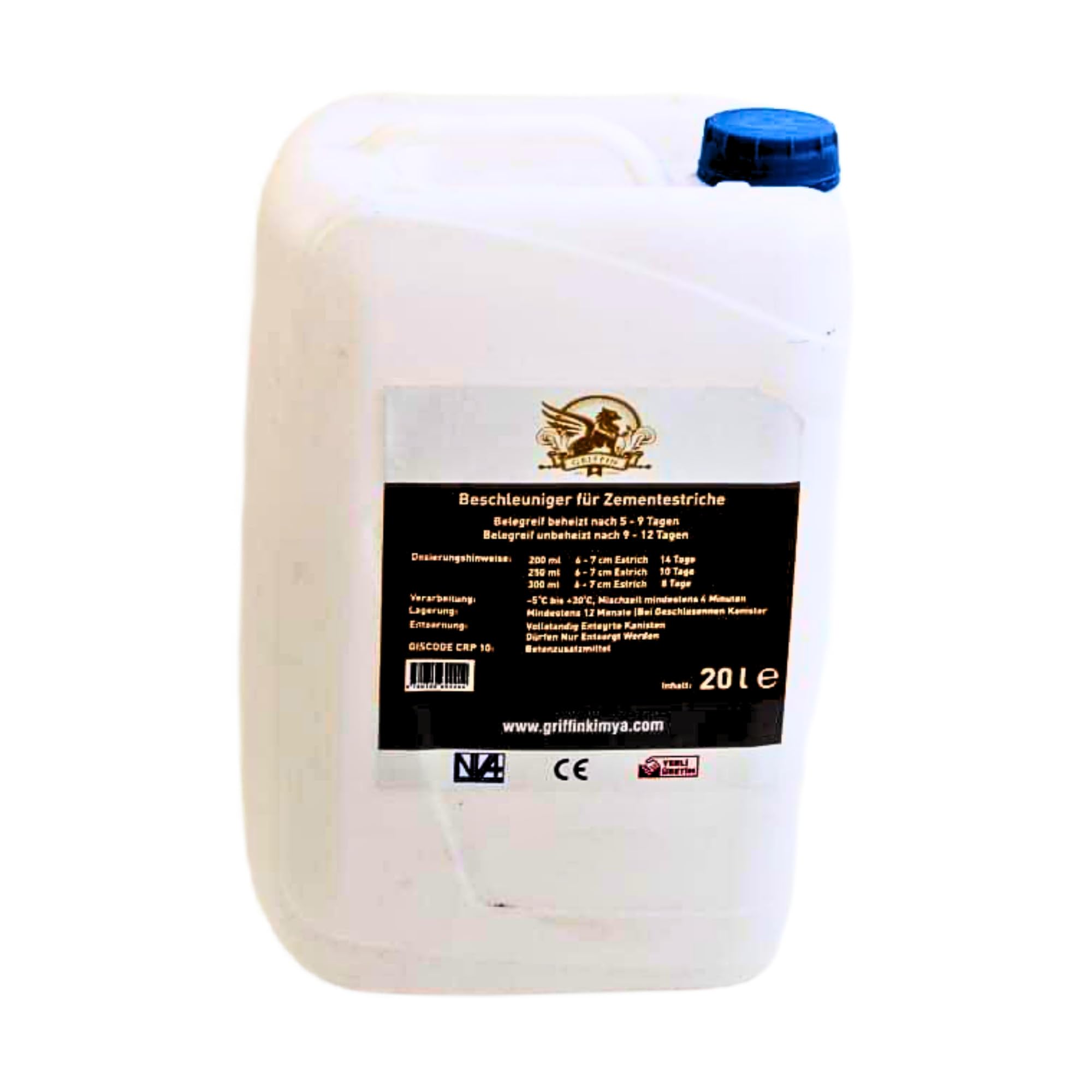 griffin bau chmieAccelerator for cement screed