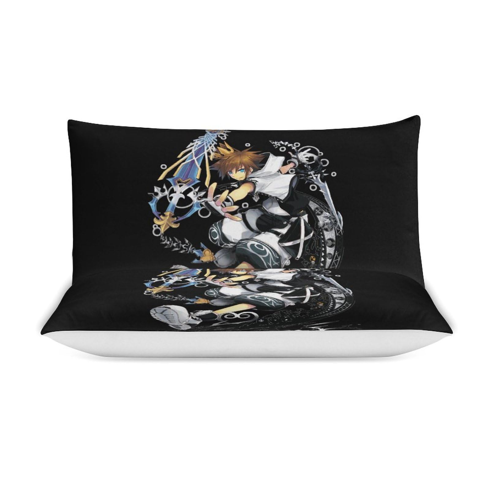 Amazon｜スリーピースベッド キングダムハーツ ズンベッドカバー 3点