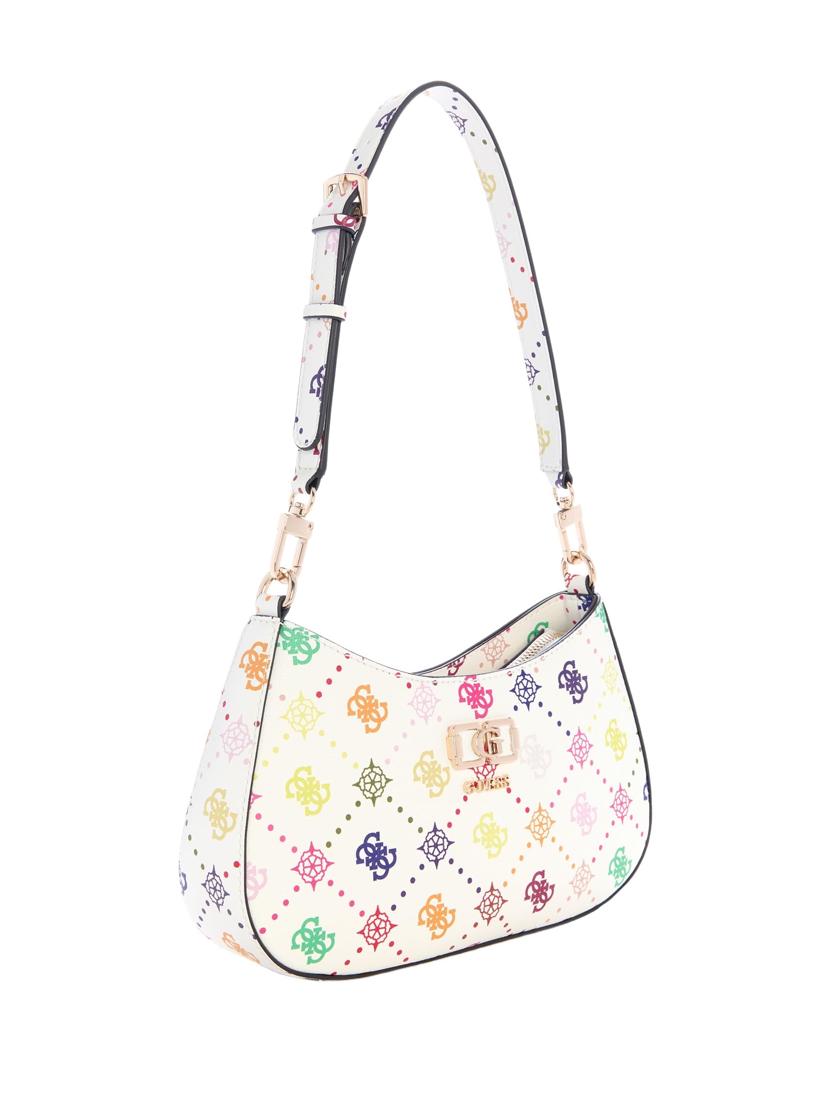 Emelie Logo Top Zip Bolso de hombro