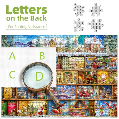 Blueforest BFJIUJIU-00002 Christmas Jigsaw Puzzles thumb #2