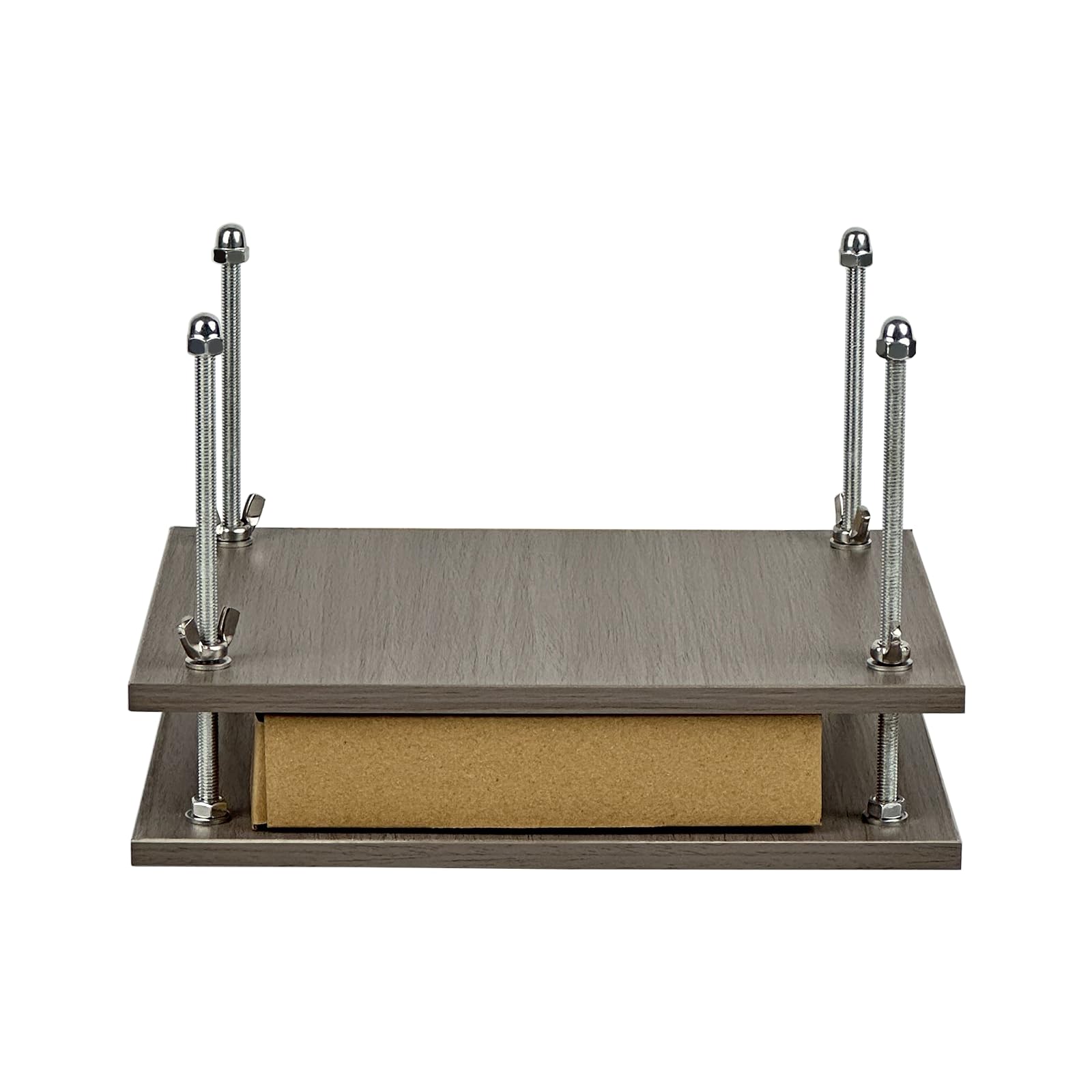 Book Press, Book Press Bookbinding, Paper Press, Book Binding Press, Portable Bookbinding Press for Handmade Bookbinding, Book Binding Clamp, Flower Press Kit 9.1 * 7.1 inch