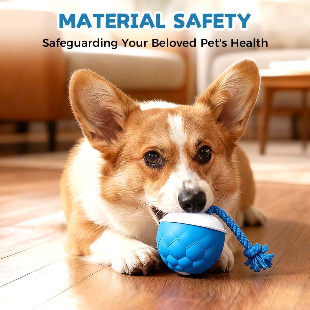Interactive Dog Toys - 2026 Upgraded Motion Activated Automatic Rolling Ball Toys for Small/Medium/Large Dogs Balls for Boredom to Keep Them Busy with USB Rechargeable (Blue) - Image 7