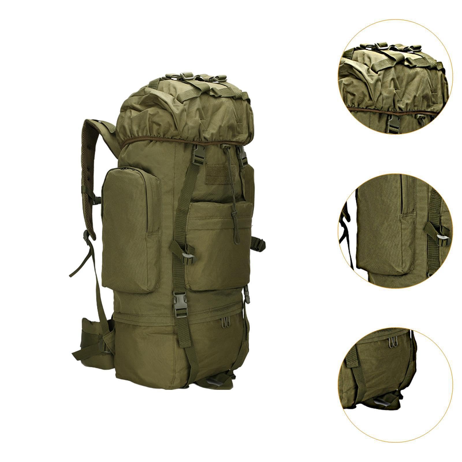 Mochila para mochileros, Trekking y Turismo, Gran Capacidad, | compartimentos espaciosos de varias capas, soluciones de almacenamiento organizadas,