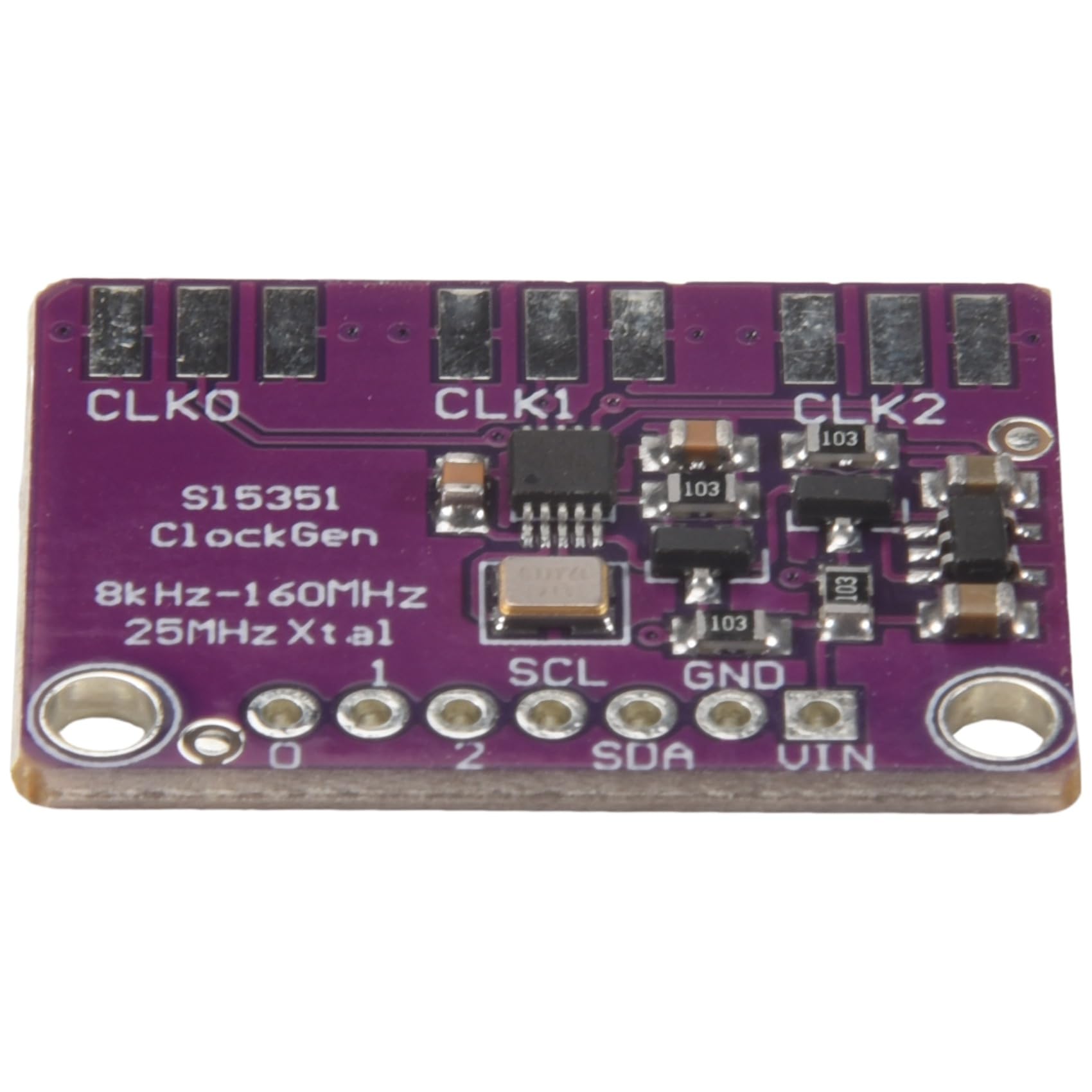 Si5351A 25 MHz Takt Generator Breakout Board 8 kHz Bis 160 MHz für D9I2
