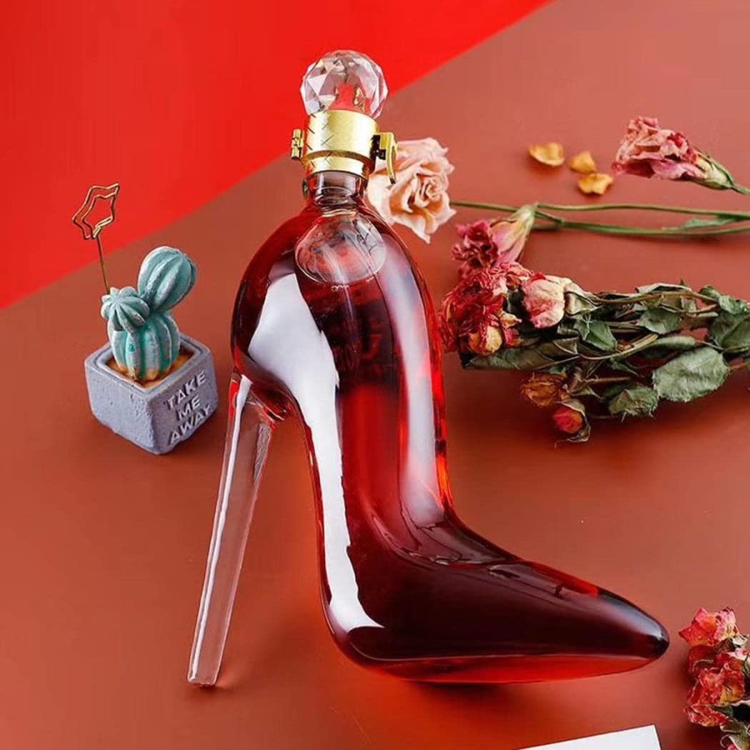 Whisky Decanter, 750 ml damski szklany dekanter, dekanter alkoholowy, odpowiedni do dekanter