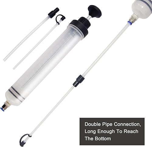 Miniatura 2 de Extractor de fluidos Extractor de aceite y jeringabomba automotrizsucción manual de combustible de transferencia de automóviles Radiador de