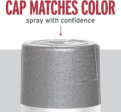 Miniatura 9 de Rust-Oleum 7213830 - Pintura en aerosol martillada para prevención del óxido, 12 onzas, plata, 12 onzas (paquete de 2)