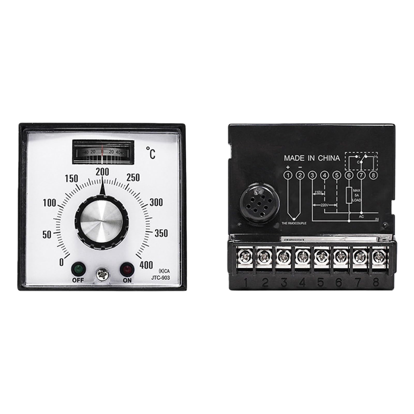 Microwave Oven Temperature Controller with Digital Display and Relays Output Suitable for Thermal Regulation Household Appliance Thermostat