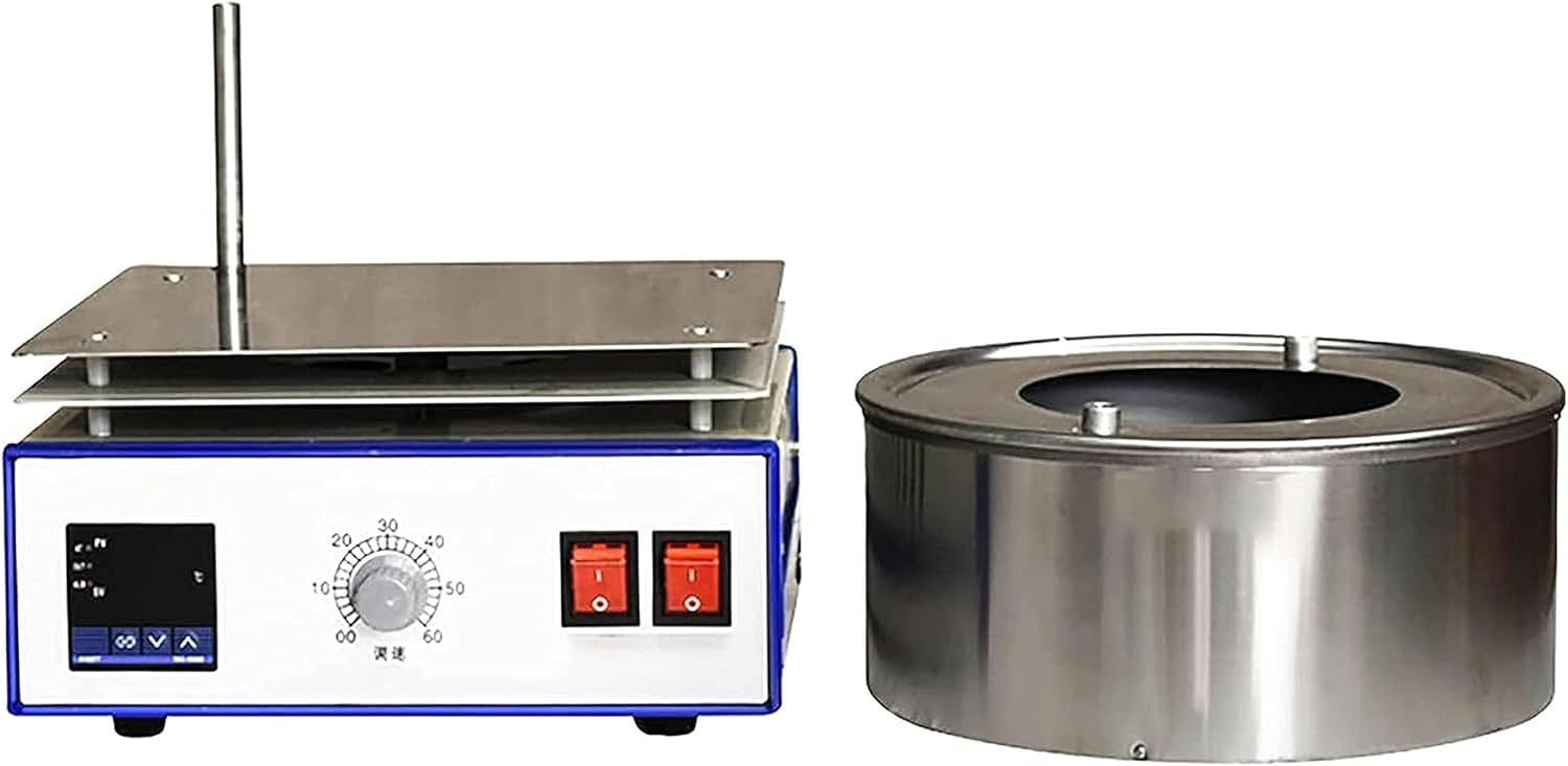 XENITE 1L/2L/3L/3L Split/5L/10L/15L Thermal Magnetic Stirrer，Water Bath/Oil Bath，0-2400Rpm，0-400℃，Temperature Control，for Laboratory,10L