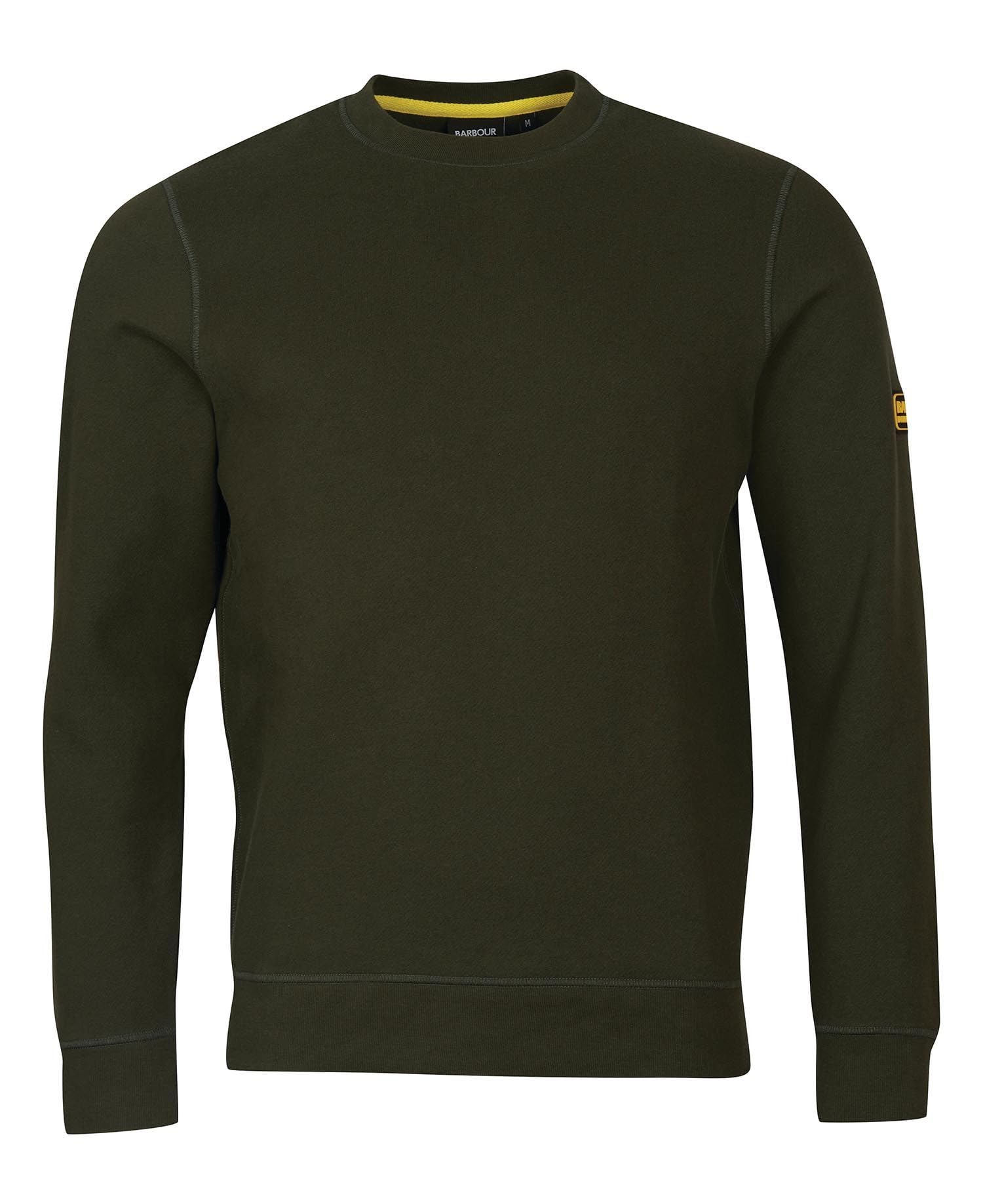  Barbour International Legacy Sweatshirt Forest Green Men's Winter Warmth Fleece Sweatshirt
| Barbour International Lega