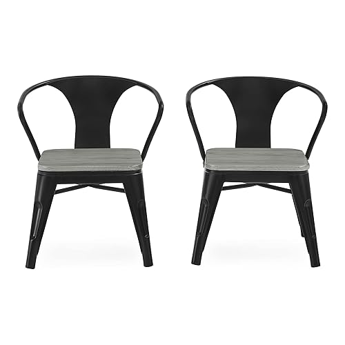 Miniatura 35 de Delta Children Mesa de juego Bistro Kids - Ideal para artes y manualidades, merienda, educación en casa, tareas y más, metal blanco/gris Barnboard