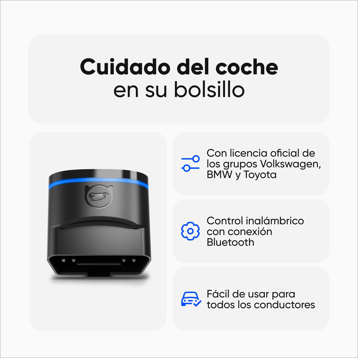 Obdeleven Herramienta de escaneo con Cable eléctrico y codificación diagnóstica por Bluetooth, Edición Pro Obtenga de próxima generación Profesional, Android 4.0