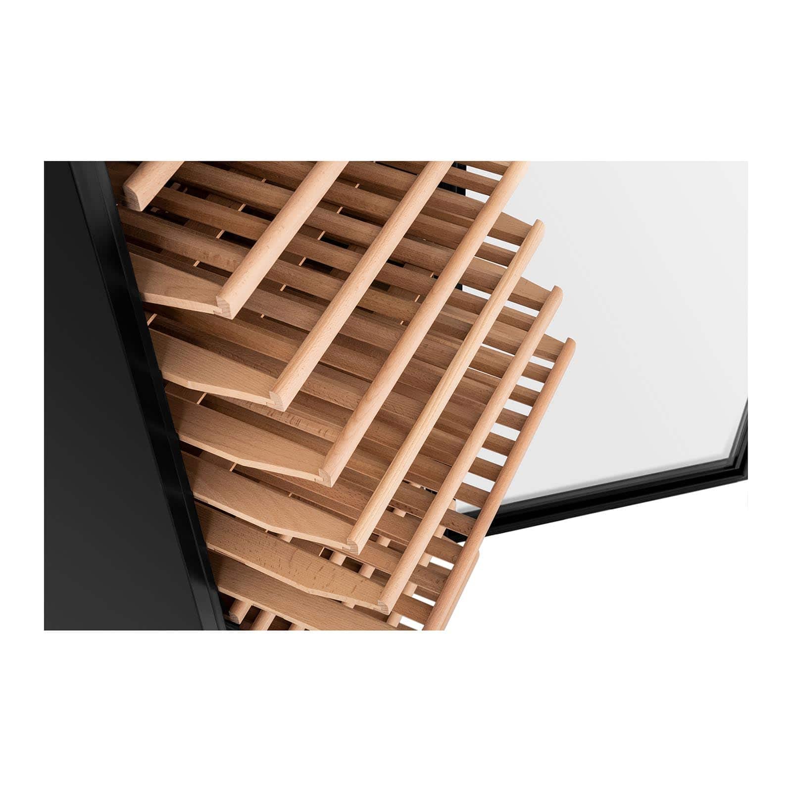 Frigorifero Per Vino Royal Catering RC-WC428 | 428 Litri | Acciaio Inox | Porta Vetro | Temperatura 5-18°C - Foto 7