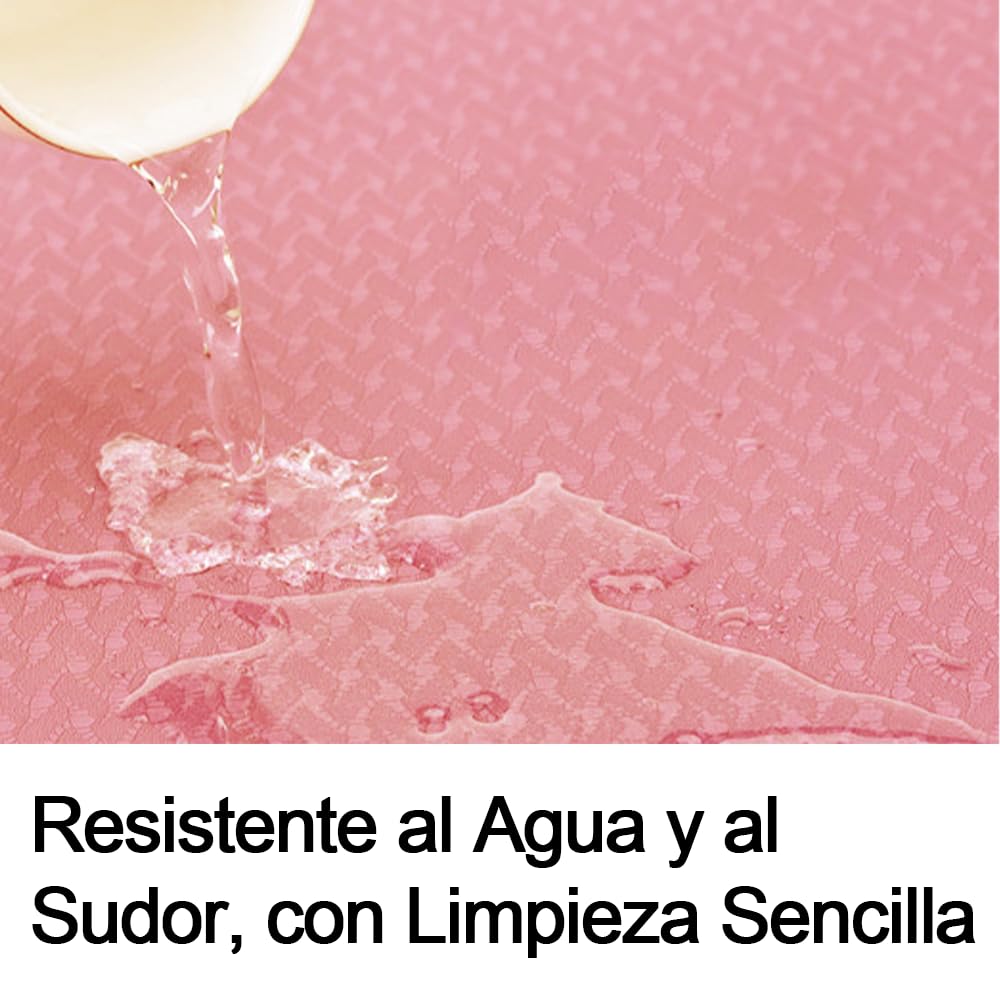Esterilla de Yoga, Pilates y Fitness TPE Ecológico | Antideslizante, 3 Grosores, Sin Olor, Incluye Correa y Bolsa de Transporte 183x61 cm, Ideal para Deporte en Casa