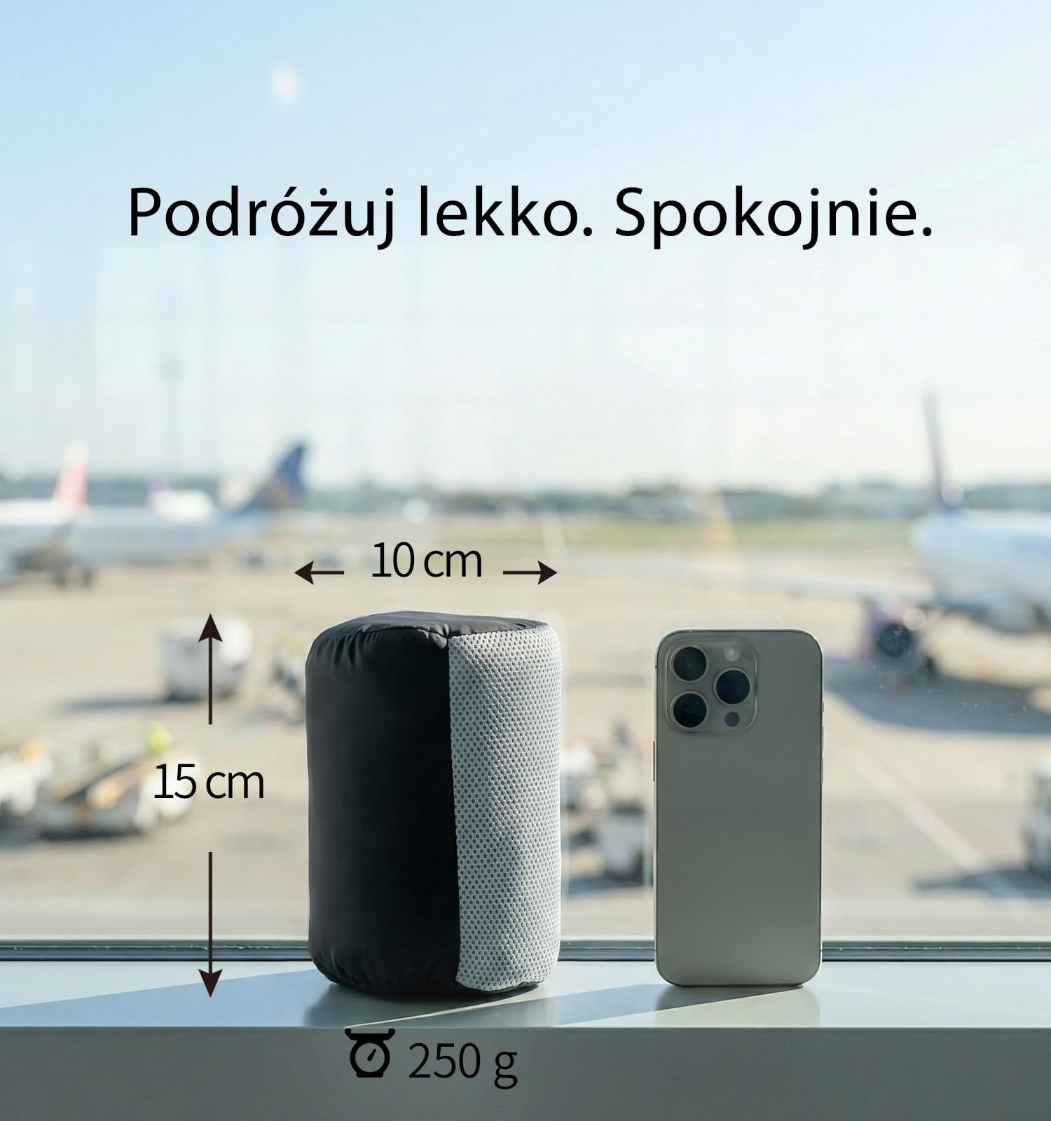 Litume Koc Podróżny Lekki I Oddychający, 170 X 122 Cm Miękki Koc Samolotowy Dla Podróżnych, Składany Koc Kempingowy Z Workiem Do Pociągu, Plecaka, Obozowy, Podróżny (Ciemnoniebieskoszary)