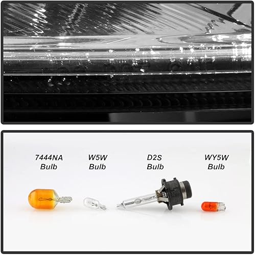 Miniatura 6 de ACANII - Para [modelo HID/Xenon] 2010-2013 Infiniti G37 / 11-12 G25 4 puertas Sedan proyector faro delantero - Conductor