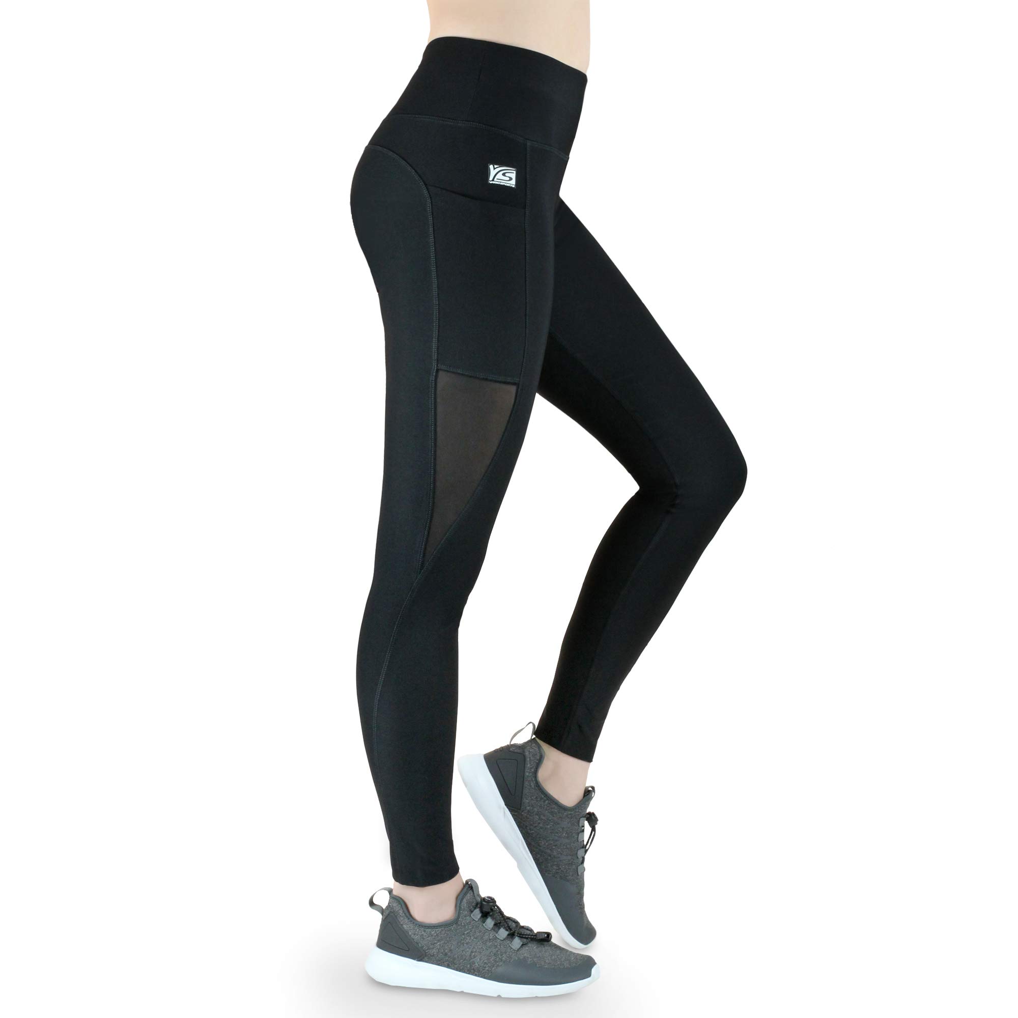 Formbelt® Pantalon Running Femme avec Ceinture Running/Running-Belt - Pantalon de Course/Leggings Yoga - Sport - Fitness | Long, imprimé