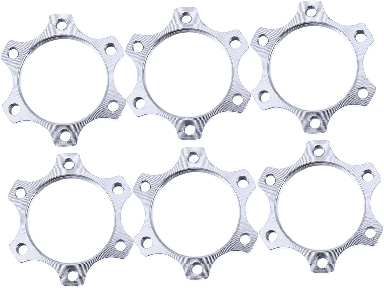 Mountain Bike Rear Disc Brake Adapter 6-Hole Adapter Disc Brake Wheel Bike Mount