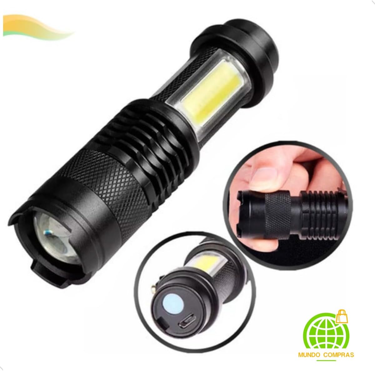 Lanterna De Led Potente Luz Negra Ultravioleta Uv Escorpião Mundo Compras