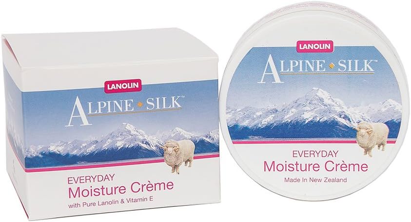 Alpine Silk New Zealand Lanolin Cream (100 gr/3.52 oz)