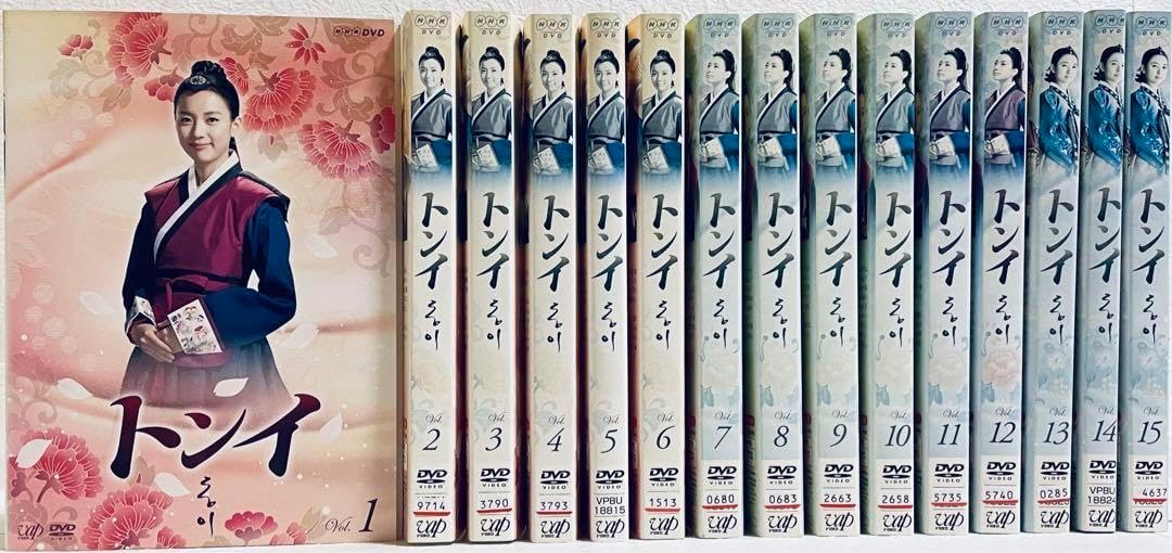 トンイ　【全30巻】　レンタル版DVD 全巻完結セット　韓国ドラマ　NHK ② トンイ 【全30巻】 レンタル版DVD 全巻完結セット 韓国ドラマ