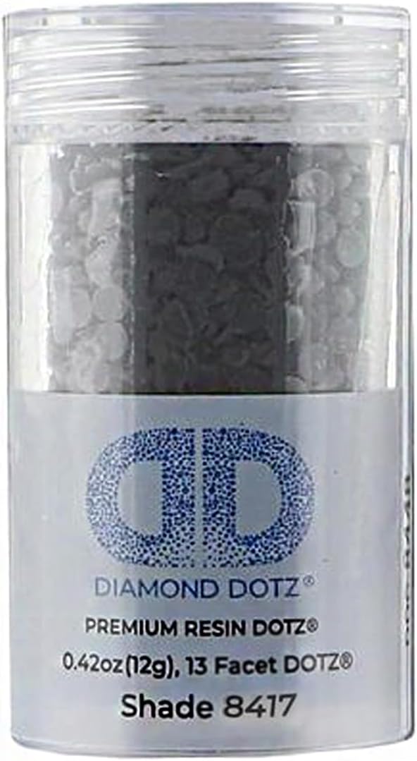 Diamond Dotz 2.8MM 12G Single Cylinder (1 Pack) Smoke - Freestyle Diamond Painting Beads, Diamond Art Beads, Replacement Drills, Loose Gems for DIY Crafts and Art Projects