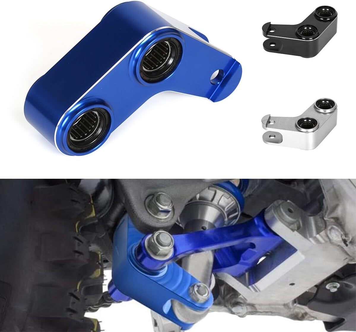 1.5" 40mm Lowering Link Kit Lowerings Suspension Linkage Accessories Compatible with YZ125 YZ250 YZ250X YZ125X YZ250F YZ450F WR250F WR450F Dirt Bike Blub Rear Drop Link