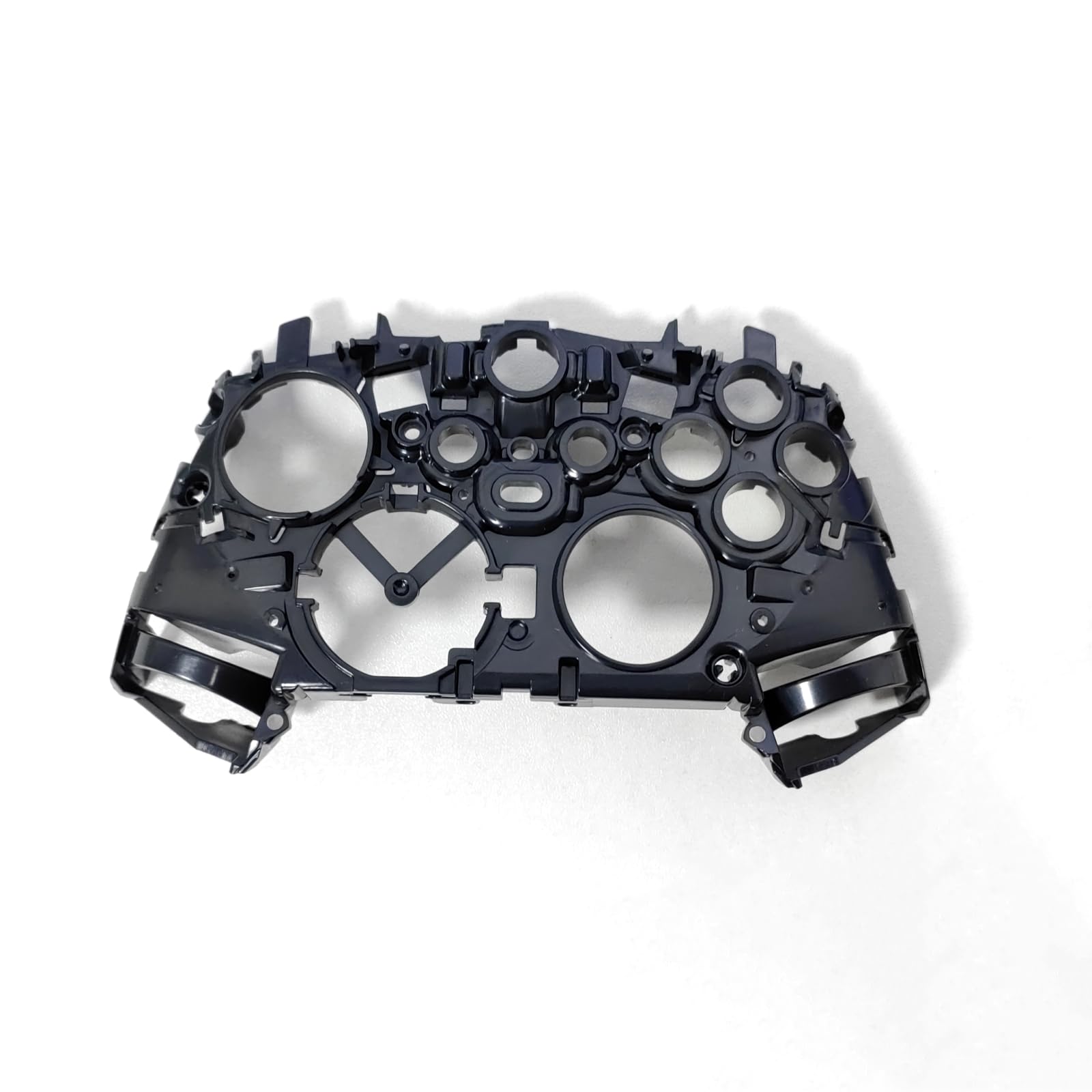 Hzxkqmil Zamienna Obudowa Przednia Okładka Tylna Pokrywa Obudowy Akcesoria dla Xbox Elite Controller Series 2, Dołączone Środkowa Rama Pierścienie Joysticka, Czarny