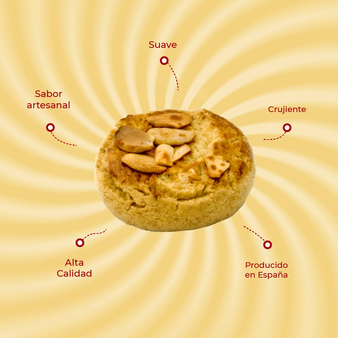 LAPASION - Galletas con almendra | Sin azúcar | Biscotes | Trigo | Biscotes Almendras | 2.5Kg