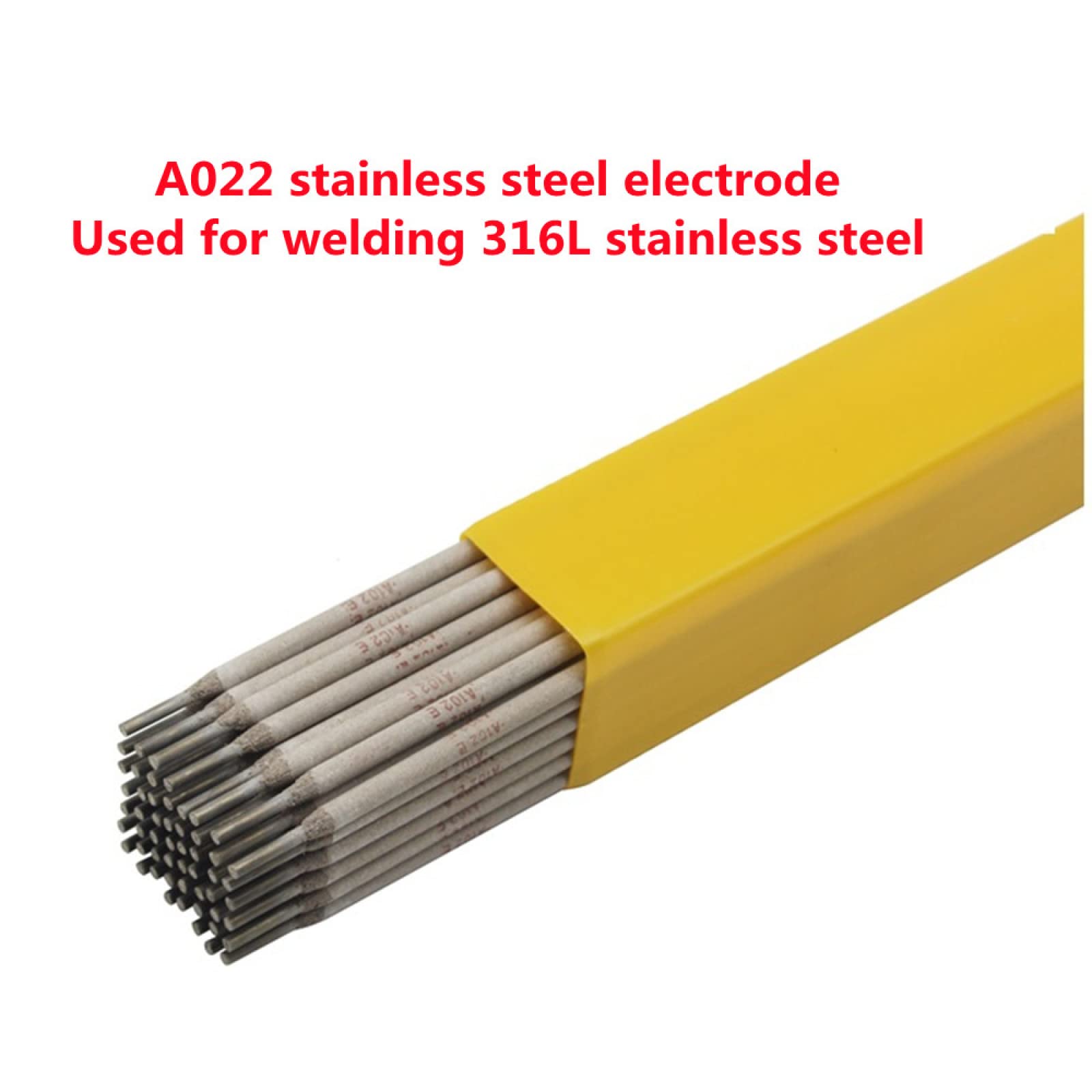 Electrodo de acero inoxidable A022, utilizado para soldar acero inoxidable 316L, diámetro 2.5/3.2/4.0 mm, 2 KG,2,5 mm * 2 kg