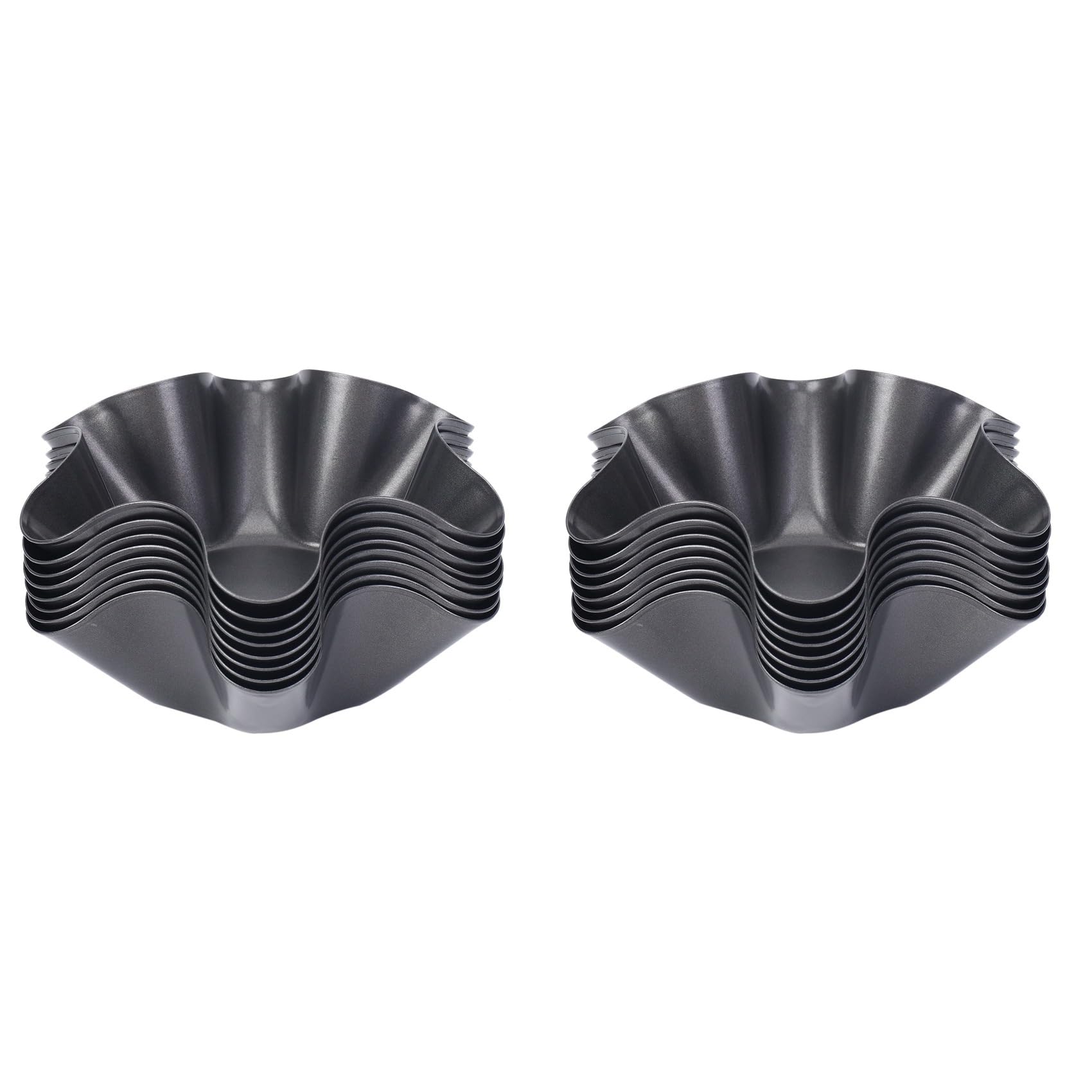 Hndhbfgrt 16 Pack Tortilla Bowl Molds Perfect Tortilla Pan Nonstick Taco Shell Tortilla Pan Maker Salad Bowl