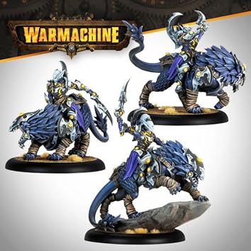 Dreadguard Cavalry Fierce Manticore Riders by Warmachine