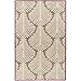 Surya Florence de Dampierre Bordeaux BRD-6015 Hand Tufted Wool Floral and Paisley Area Rug, 5-Feet by 8-Feet
