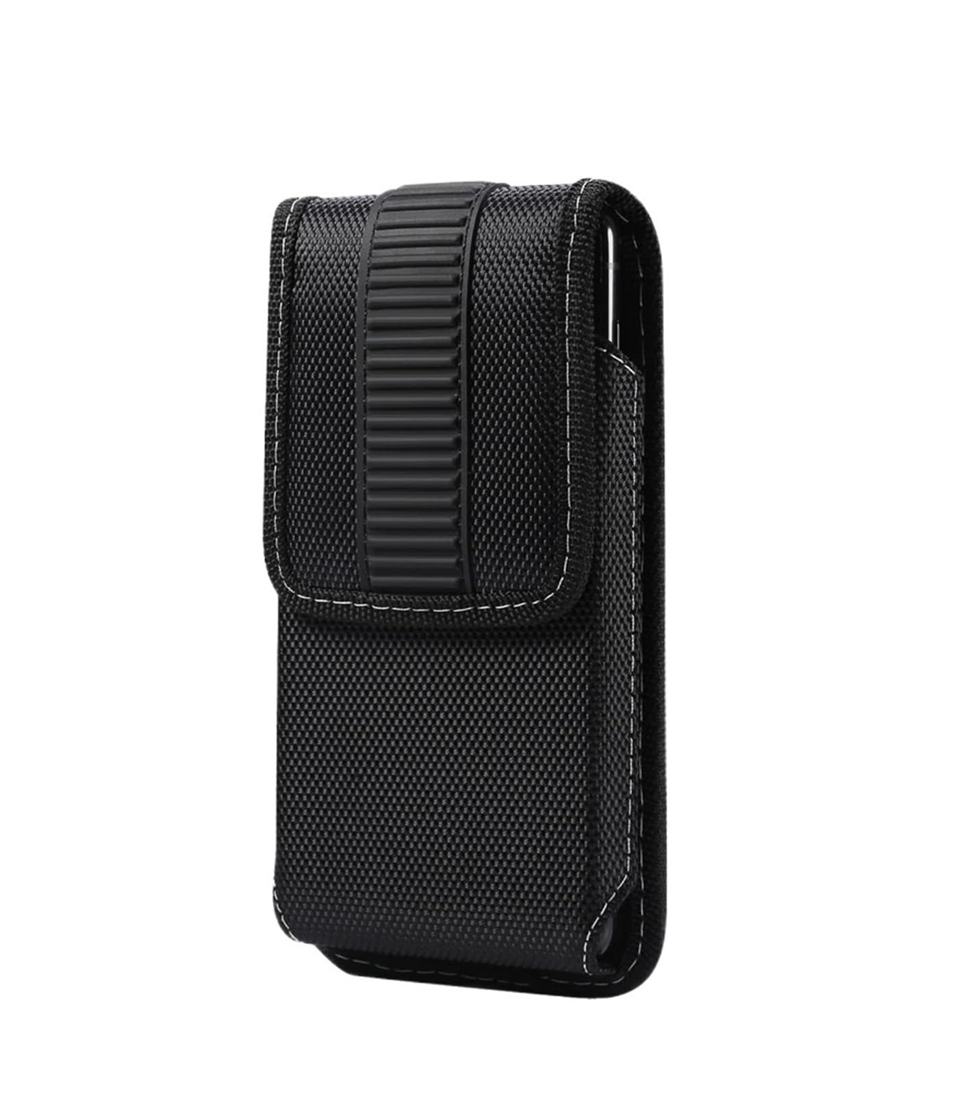 Phone Belt Pouch Universal Mobile Waist Bag Nylon Oxford Fabric Men Clip Case für Wandern, Camping(6.5 inch)