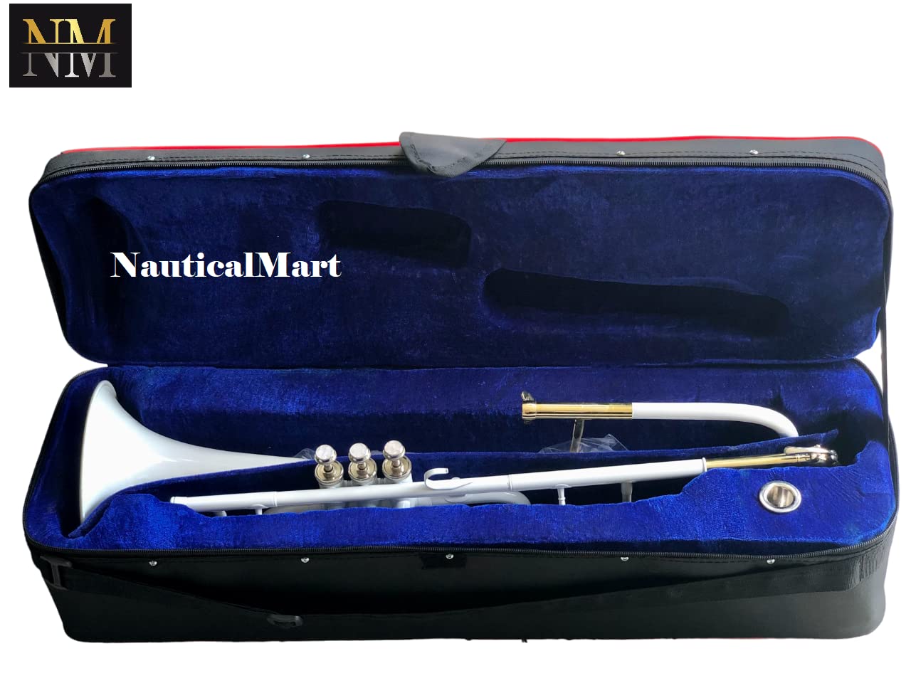 Nauticalmart Valve Trombone Bb White - Image 4