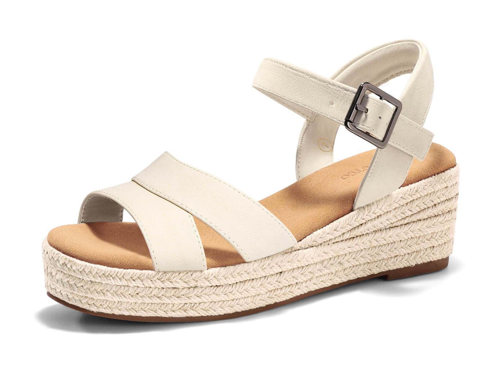Coutgo Wedge Platform Sandals