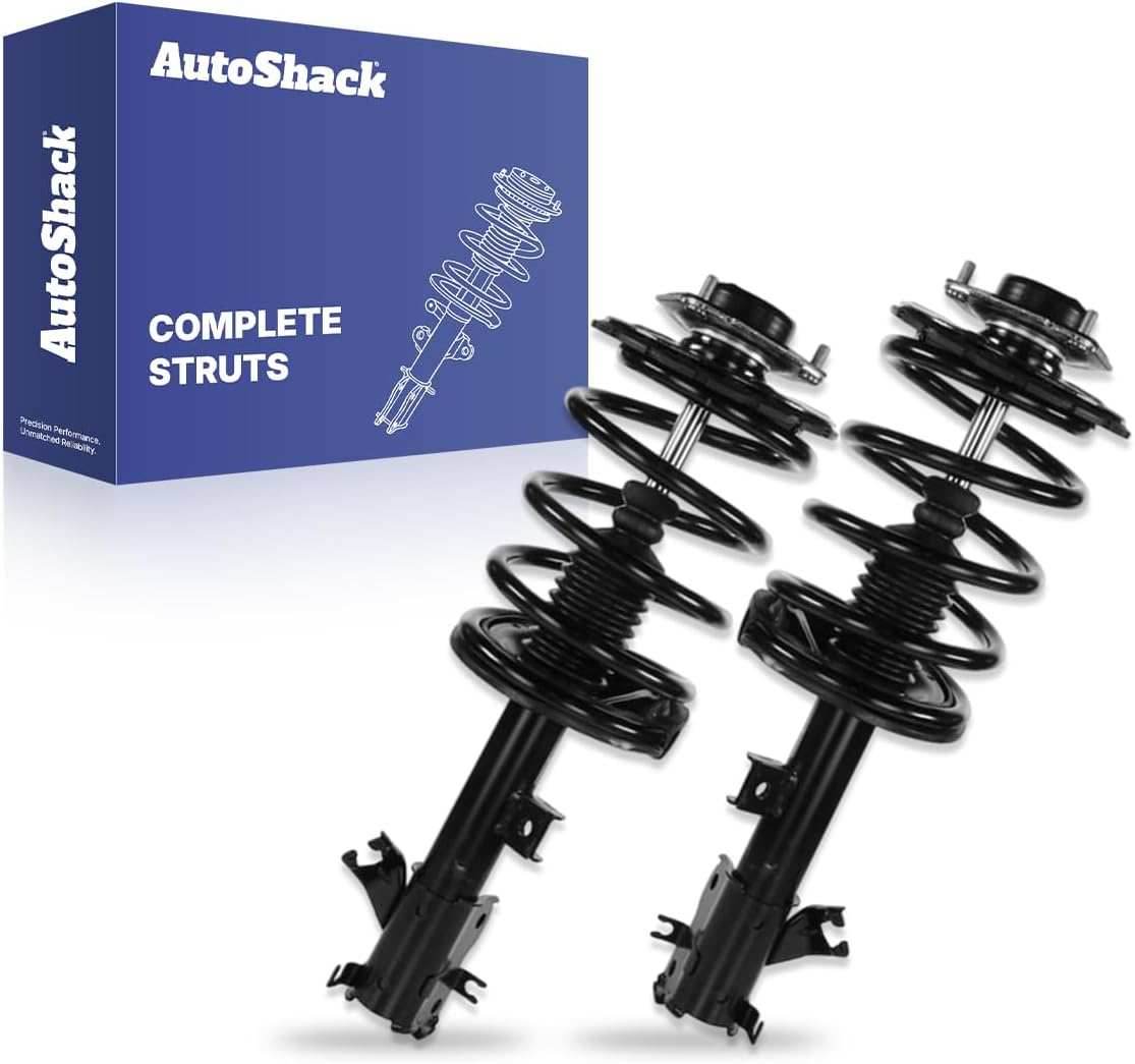 AutoShack Front Complete Strut & Coil Spring Assemblies - Driver and Passenger Side for Nissan, Murano 2003-2007, AWD FWD V6 3.5L