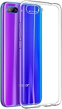 REY Transparent Silikonhülle TPU für Huawei Honor 10, Handyhülle Premium Kratzfest TPU Durchsichtige Schutzhülle, Ultradünne 0,33 mm