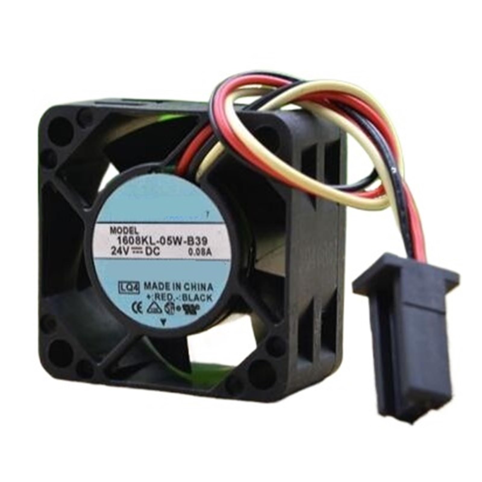 YMUGUEGH 1608KL-05W-B39 0.08A 4CM 40 * 40 * 20 24V 3 wire fan