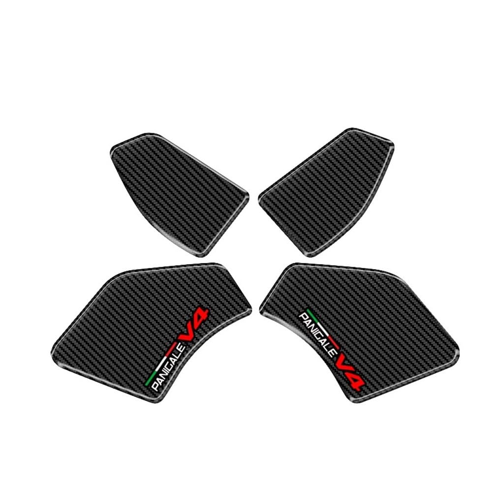 Motorcycle Fuel Tank Sticker Fuel Tank Pads Knee Traction Motorcycle Tank Sticker Fit for V4 for Panigale V4S for st&reetfi&ghter V4 S 2021-2018