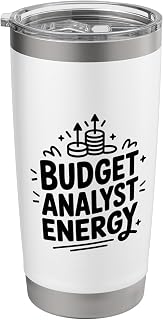 Budget Analyst Energy, Accounting Finance Accountant Stainless Steel Insulated Tumbler