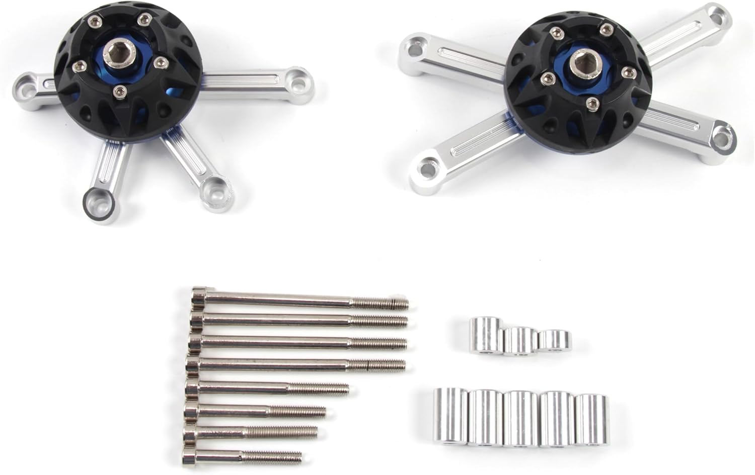 スズキGSXR 600 2006-2007用ノーカットエンジンフレームスライダー