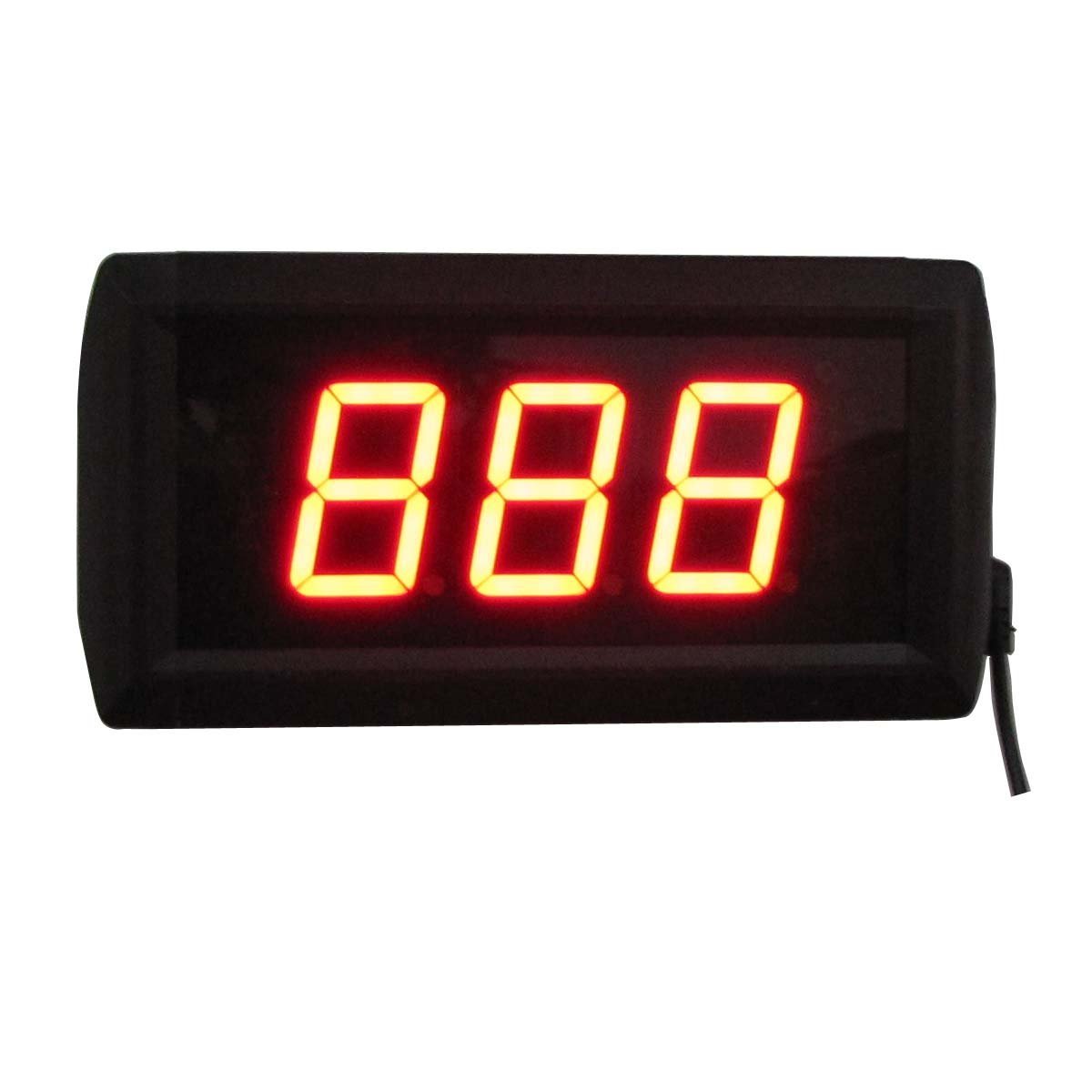 AZOOU 1.8" LED Days Countdown Timer Support Max 999 Days Count Red Color