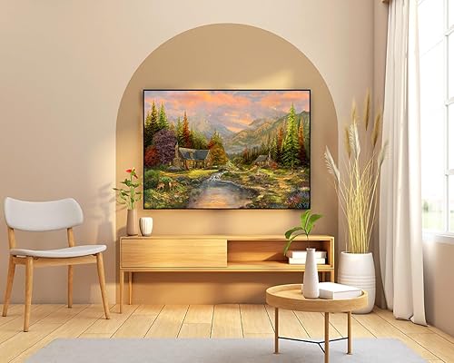 Miniatura 3 de Paquete de 2 rompecabezas de 1000 piezas para Sierra Paradise y Lake House, rompecabezas de Thomas para adultos de 1000 piezas en adelante,