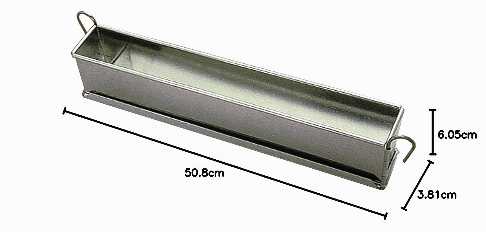 Gobel - Moule à pâté en croûte mini fer blanc - charnière - 50 cm