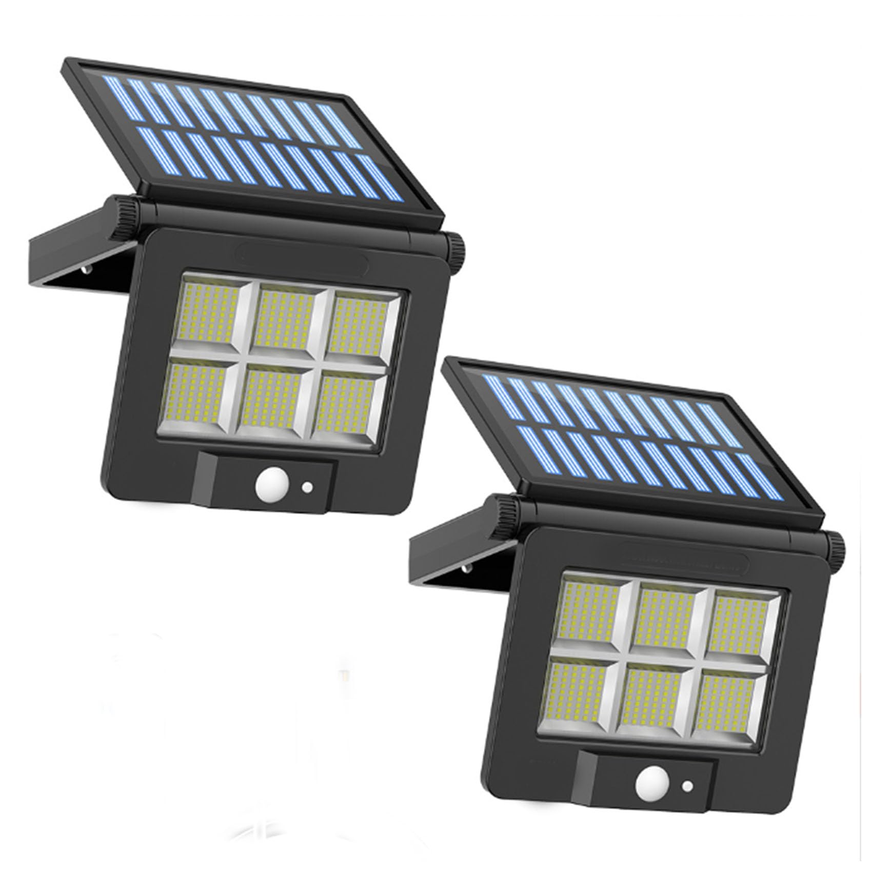 Projecteurs solaires détecteur de mouvement 360 éclairage extérieur IP65 pour porte garage