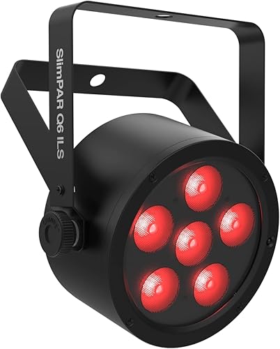 CHAUVET DJ (CHDDJ) Unidad de luz de escenario, negro (SLIMPARQ6ILS)