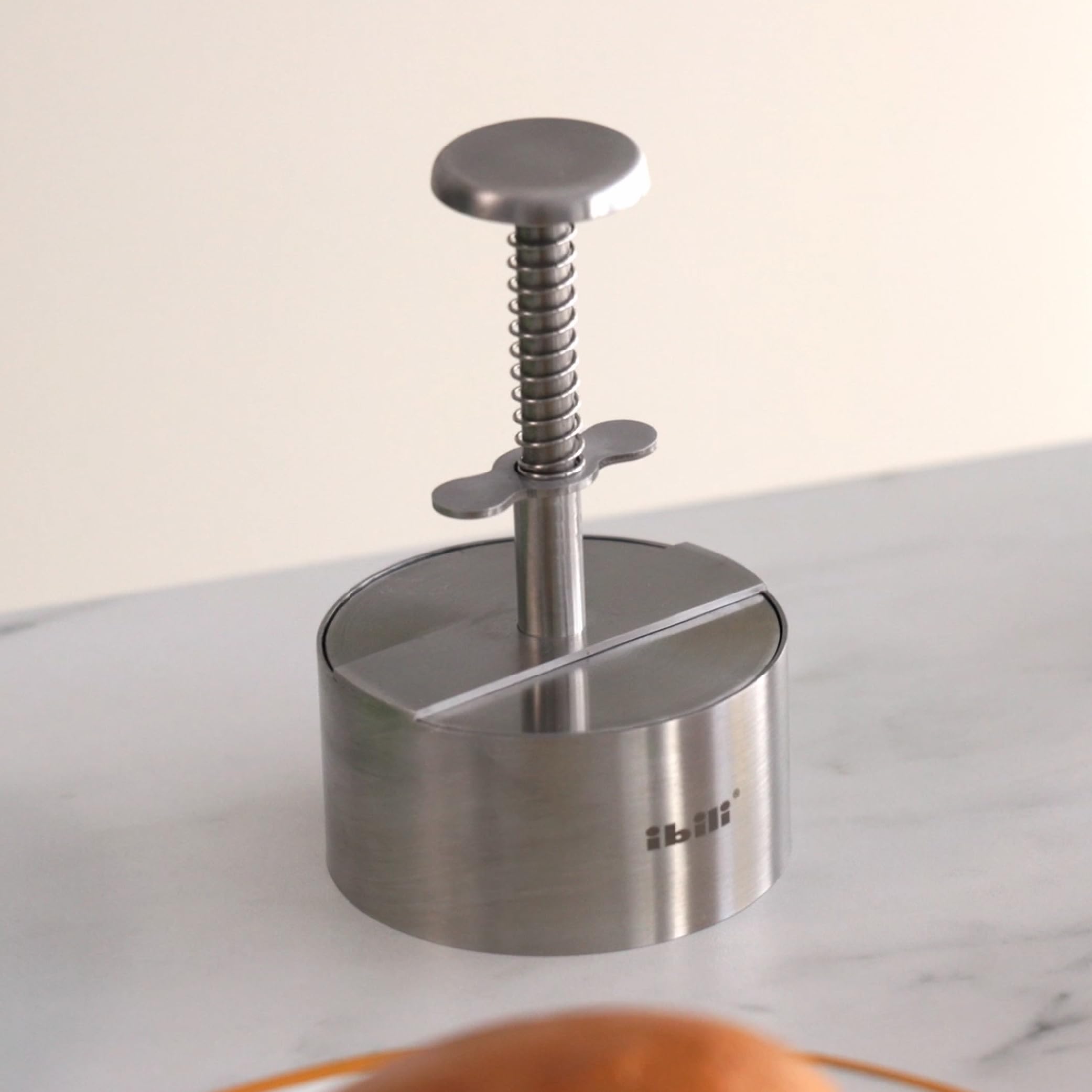 IBILI I-CHEF Hamburgerform, 9 cm Durchmesser, Edelstahl