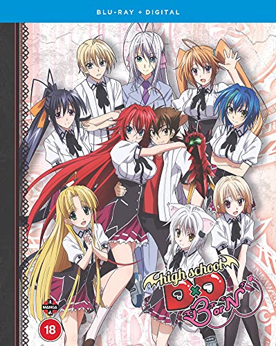 High School DxD BorN edicion dual Blu-ray y DVD mas codigo digital 3