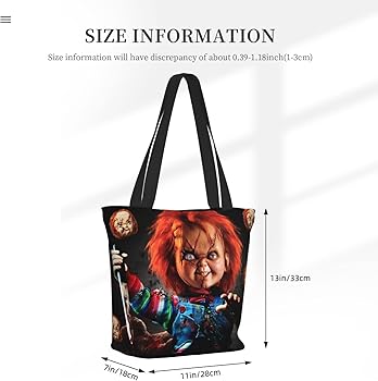 Amazon | [ZXHNB] トートバッグ レディース ホラー チャッキー